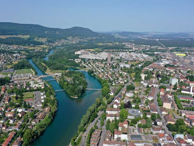 Aarau città Svizzera fiume My Dream Lux