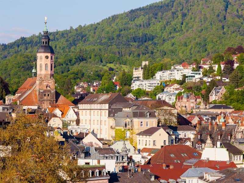 Baden città Svizzera chiesa montagne My Dream Lux
