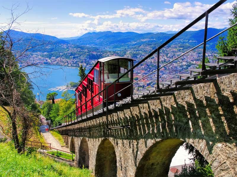 Lugano città Svizzera funicolare lago montagna My Dream Lux
