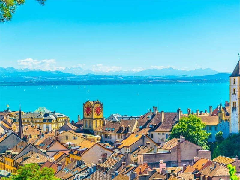 Neuchatel città Svizzera lago My Dream Lux