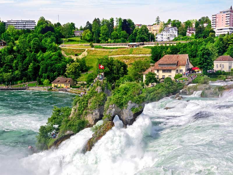 Sciaffusa città Svizzera cascate My Dream Lux