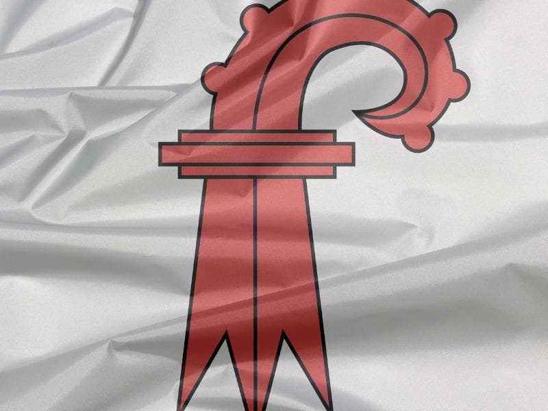 Canton Basilea campagna Svizzera Bandiera