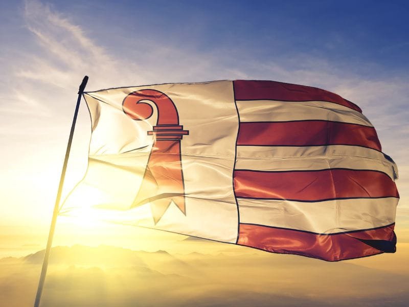 Canton Giura Svizzera Bandiera