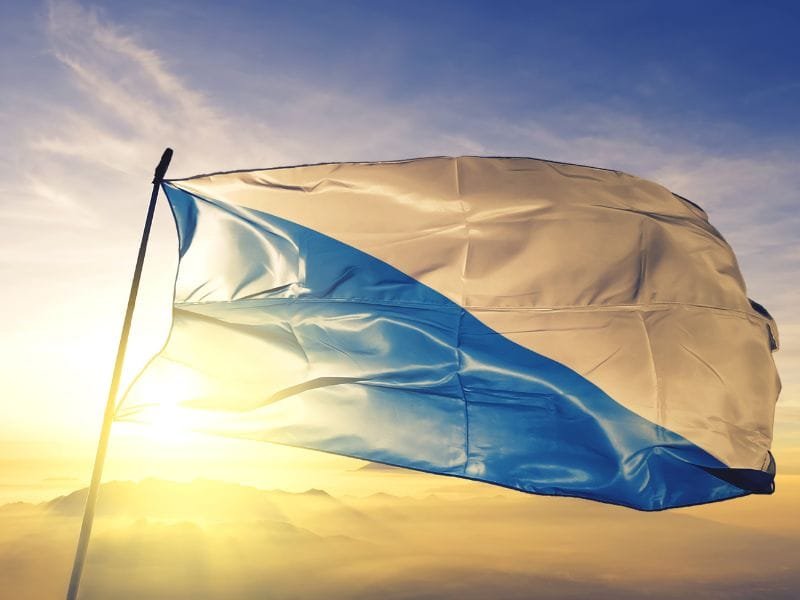 Canton Zurigo Svizzera Bandiera